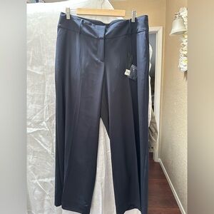 Lane Bryant Soft Twill Pants in Navy Blue